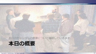 本日の概要
本日のセッションの概要について確認していきます
Copyright © @fullvirtue. All rights reserved. 19
 