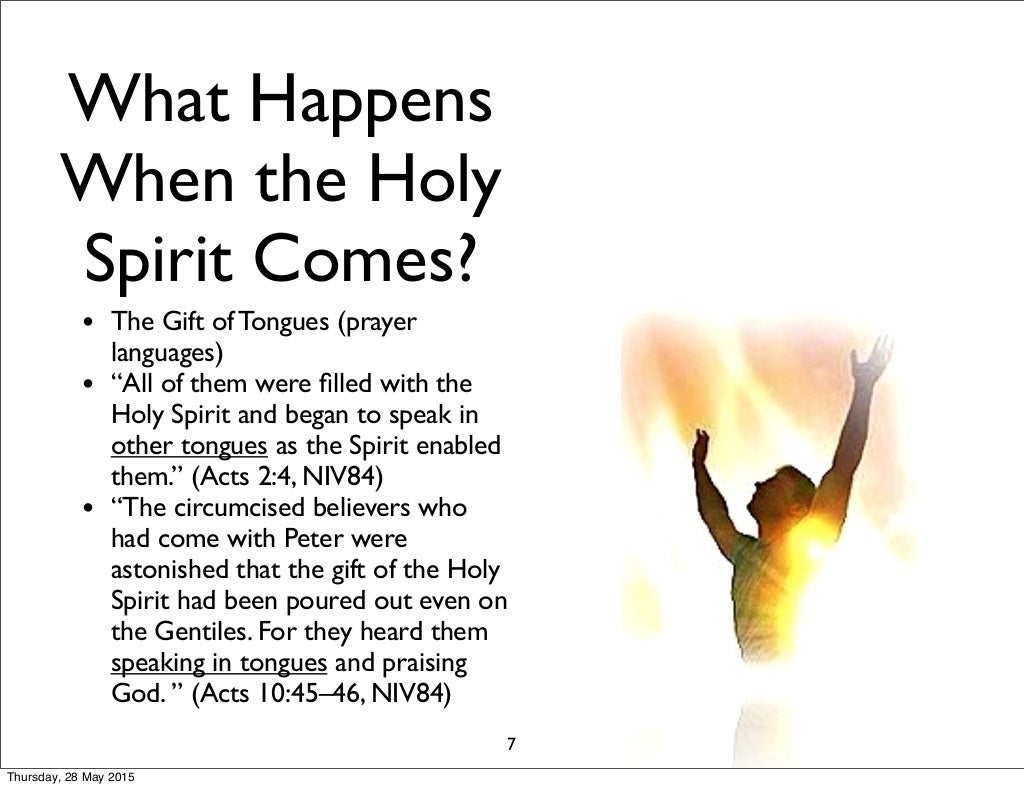 Receiving the Holy Spirit key