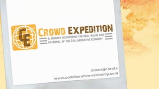 and
now...
@martijnarets
www.collaborative-economy.com
 