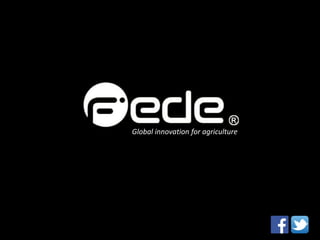 Global innovation for agriculture
 