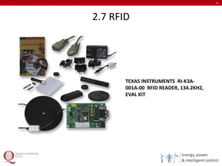energy, power
& intelligent control
2.7 RFID
24
TEXAS INSTRUMENTS RI-K3A-
001A-00 RFID READER, 134.2KHZ,
EVAL KIT
 