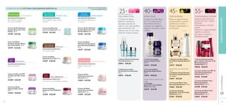 124 125
Creme de Noite
Hidratante Intensivo
Optimals 50 ml.
31095 €25,00
Creme de Noite
Optimals Vital Deﬁnition
50 ml.
25209 €28,00
ቤ Creme de Olhos Time
Reversing SkinGenist™ 15 ml.
24665 €26,00
ቢ Essência de Dia e Noite
Time Reversing SkinGenist™
30 ml.
24217 €40,00
ብ Leite de Limpeza
Multiações Time Reversing
SkinGenist 150 ml.
25261 €20,00
ባ Cápsulas Instant Smooth
Time Reversing SkinGenist™
30 unidades
31057 €42,00
ቢ Sérum Rejuvenescedor
para o Rosto e Pescoço Time
Reversing Intense
SkinGenistII 30 ml.
30836 €40,00
ቤ Creme de Noite Time
Reversing Intense
SkinGenistII™ 50 ml.
24188 €39,00
ባ Creme de Dia com SPF 15
Time Reversing Intense
SkinGenistII™ 50 ml.
24185 €39,00
ብ Creme de Olhos Time
Reversing Intense
SkinGenistII™ 15 ml.
24667 €26,00
ቢ Sérum Miracle Perfecting
True Perfection 30 ml.
30873 €28,00
ባ Hidratante de Dia
Perfecting True Perfection
50 ml.
30871 €28,00
40+
A exclusiva Infusão Black
Iris™ em cada produto
RoyalVelvet estimula a
produção de colagénio e
elastina, e recupera a matriz
cutânea.
45+
Reduz as rugas de forma
surpreendente e melhora
visivelmente o brilho, a
ﬁrmeza, a elasticidade e o
tom de pele.
TIME REVERSING
55+
Preenche as rugas profundas,
redeﬁne o contorno
dos olhos e recupera a
densidade da pele.
DEVOLVEVISIVELMENTE A
JUVENTUDE NAS 3 ÁREAS
CRUCIAIS:
TIME REVERSING INTENSE
rosto, pescoço e linha do
maxilar
ቢ Leite de Limpeza
Cremoso Royal Velvet
200 ml.
22421 €18,00
ባ Creme de Noite
Reparador Royal Velvet
50 ml.
22814 €30,00
ቤ Cápsulas
Ultrarreﬁrmantes Royal
Velvet 28 unidades
24547 €34,00
O Extrato de Albizia
Julibrissin neutraliza as
impurezas celulares de
modo a criar a pele perfeita:
pele visivelmente mais
radiante, com um tom mais
uniforme e textura sedosa.
25+
Para todos os tipos de pele
Creme de Dia
Hidratante Intensivo
Optimals 50 ml.
31094 €25,00
Creme de Olhos Ver
para Crer Optimals 15 ml.
25264 €23,00
Creme de Dia Optimals
Oxygen Boost para Pele
Normal/Mista 50 ml.
25196 €25,00
Creme de Noite
Optimals Oxygen Boost
para Pele Normal/Mista
50 ml.
25197 €25,00
Creme de Dia Optimals
Oxygen Boost para Pele
Oleosa 50 ml.
25198 €25,00
Creme de Dia com SPF
10 Optimals Skin Youth
50 ml.
25200 €28,00
Creme de Noite
Optimals Skin Youth
50 ml.
25203 €28,00
Creme de Noite
Optimals Even Out 50 ml.
25207 €28,00
Creme de Noite
Optimals Oxygen Boost
para Pele Oleosa 50 ml.
25199 €25,00
Pele refrescada e hidratada,
sem sinais de oleosidade!
Revigora e suaviza a pele
seca
pele muito seca
VER PARA CRER
CUIDADOSDOROSTOwww.oriﬂame.pt
Para todos os
tipos de pele
Para todos os
tipos de pele
Para pele oleosa
OXYGEN BOOST OXYGEN BOOST
Para pele
normal/mista
EVEN OUT
CUIDADOS DO ROSTO PARA NECESSIDADES ESPECÍFICAS
SKINYOUTH INTENSE MOISTURE30+
50+ VITAL DEFINITION
NECESSIDADE ESPECÍFICA NECESSIDADE ESPECÍFICA
NECESSIDADE ESPECÍFICA
NECESSIDADE ESPECÍFICA
NECESSIDADE ESPECÍFICA
NECESSIDADE ESPECÍFICA
NECESSIDADE ESPECÍFICA
Pele jovem e perfeita
Selecione os produtos adequados
às suas necessidades de pele
Olhos revigorados, bolsas e olheiras
atenuadas
Pele refrescada, equilibrada e livre
de impurezas
Tom de pele uniforme
Para contornos do rosto definidos e tonificados
ROYALVELVETTRUE PERFECTION
ቢ
ባ
ቢ
ባ
ቤ
ቢ
ባ
ቤ
ብ
ቢ
ባ
ቤ
ብ
Atenção: Para uso externo! Não
ingerir!
Atenção: Para uso externo! Não
ingerir!
 