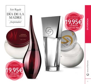 1313
DÍA DE LA
MADRE
¡Sorpréndele!
Sets Regalo
SET ENIGMA
19,95€cod.462313
Valorado 40€
SET GIORDANI
WHITE GOLD
19,95€cod.462314
Valorado 40€
ENPORTADA
ቢ
ባ
ቤ
ብ
 