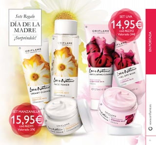 11
DÍA DE LA
MADRE
¡Sorpréndele!
Sets Regalo
SET MANZANILLA
SET UVA
15,95€cod.462311
Valorado 37€
14,95€cod.462312
Valorado 34€
ENPORTADA
ቢ
ባ
ቤ
ብ
ቦ
ቧ
 