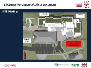 Elevating the Quality of Life in the District
Elevating the Quality of Life in the District
SITE PLAN Building “B”
Complet...