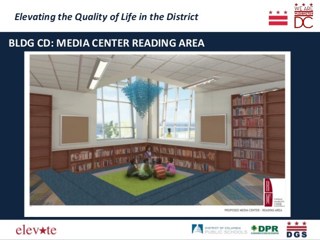 Elevating the Quality of Life in the District
Elevating the Quality of Life in the District
BLDG CD: MEDIA CENTER READING ...