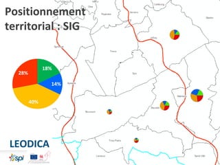 8
LEODICA
18%
14%
40%
28%
Positionnement
territorial : SIG
 