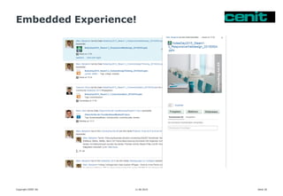 Embedded Experience!
11.06.2015 Seite 20Copyright CENIT AG
 