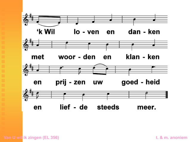 Dankt God ten allen tijde | PPT