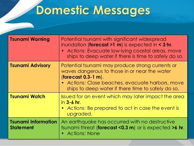 Tsunami watch pacific city