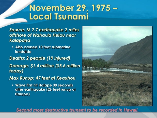Tsunami center hawaii