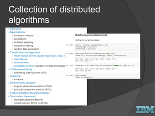 Collection of distributed
algorithms
 