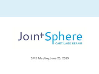 SMB Meeting June 25, 2015
 
