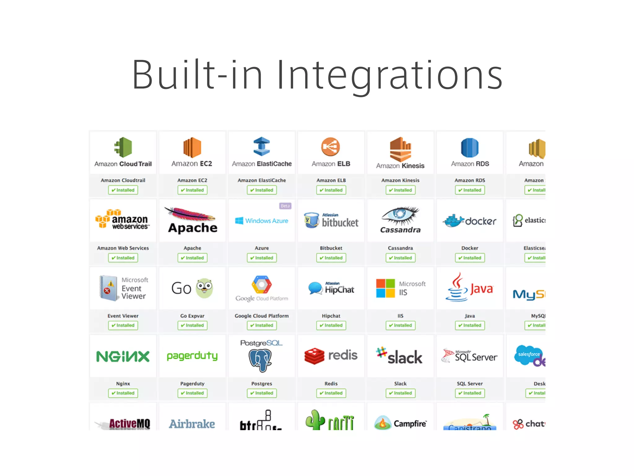 Correlate metrics w/ deployment
 