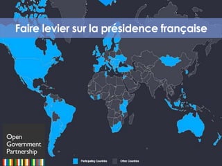 Faire levier sur la présidence française
 