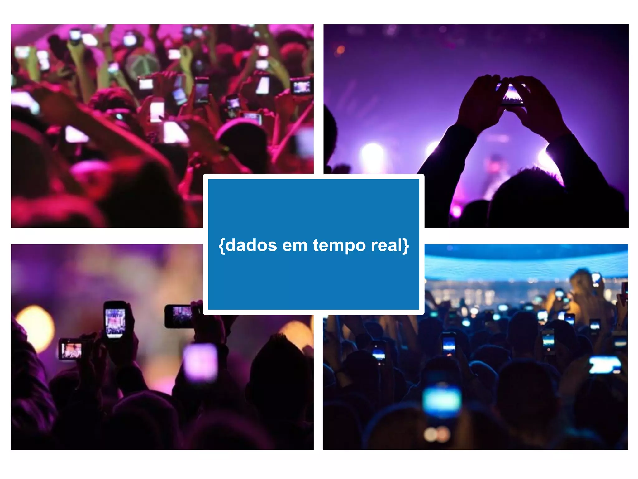 {dados em tempo real}
 