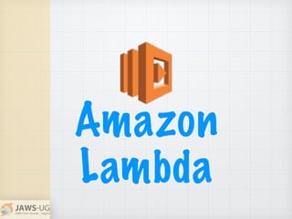 Amazon
Lambda
 