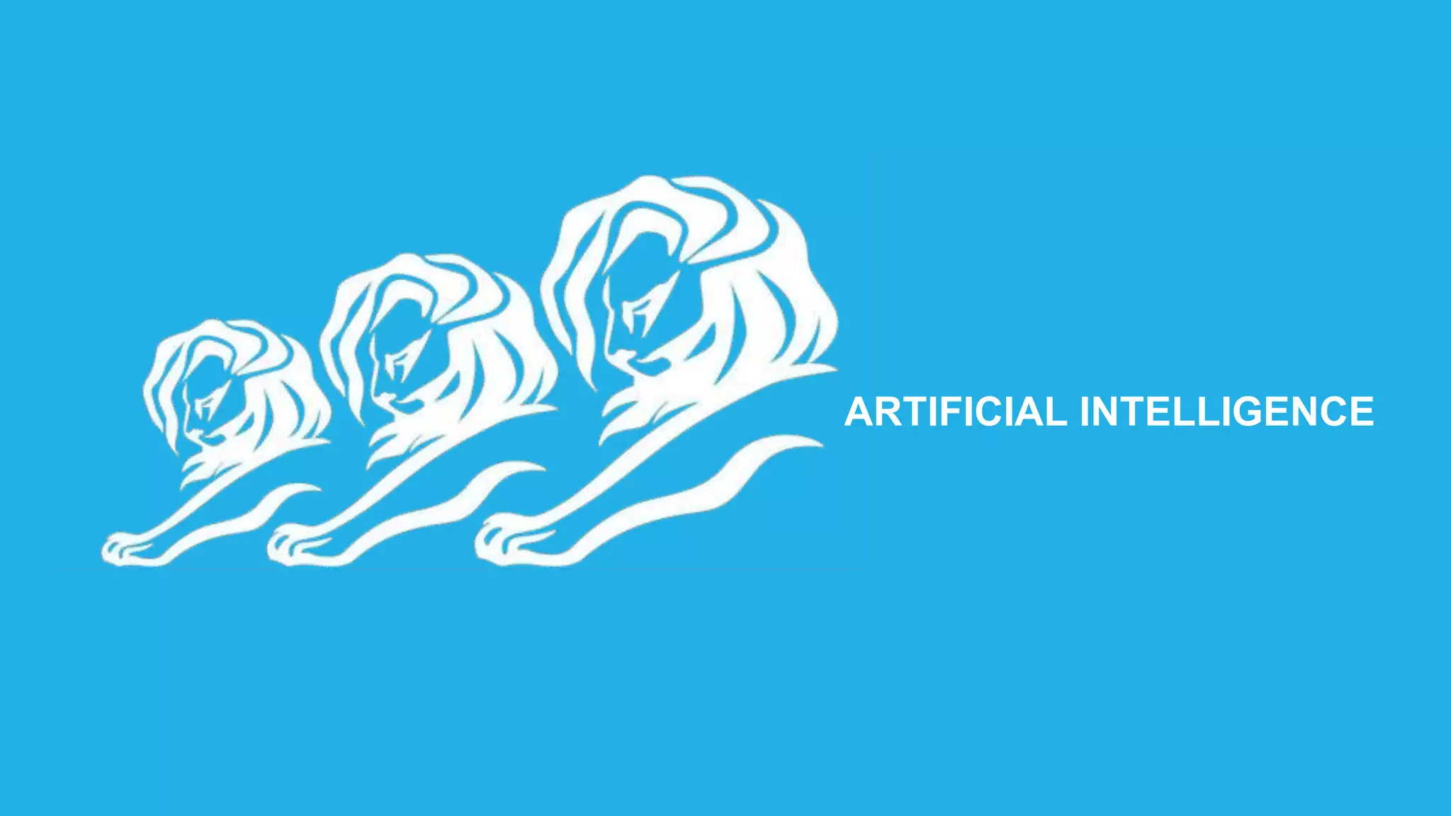 ARTIFICIAL INTELLIGENCE
Photo Credits: The Guardian
 