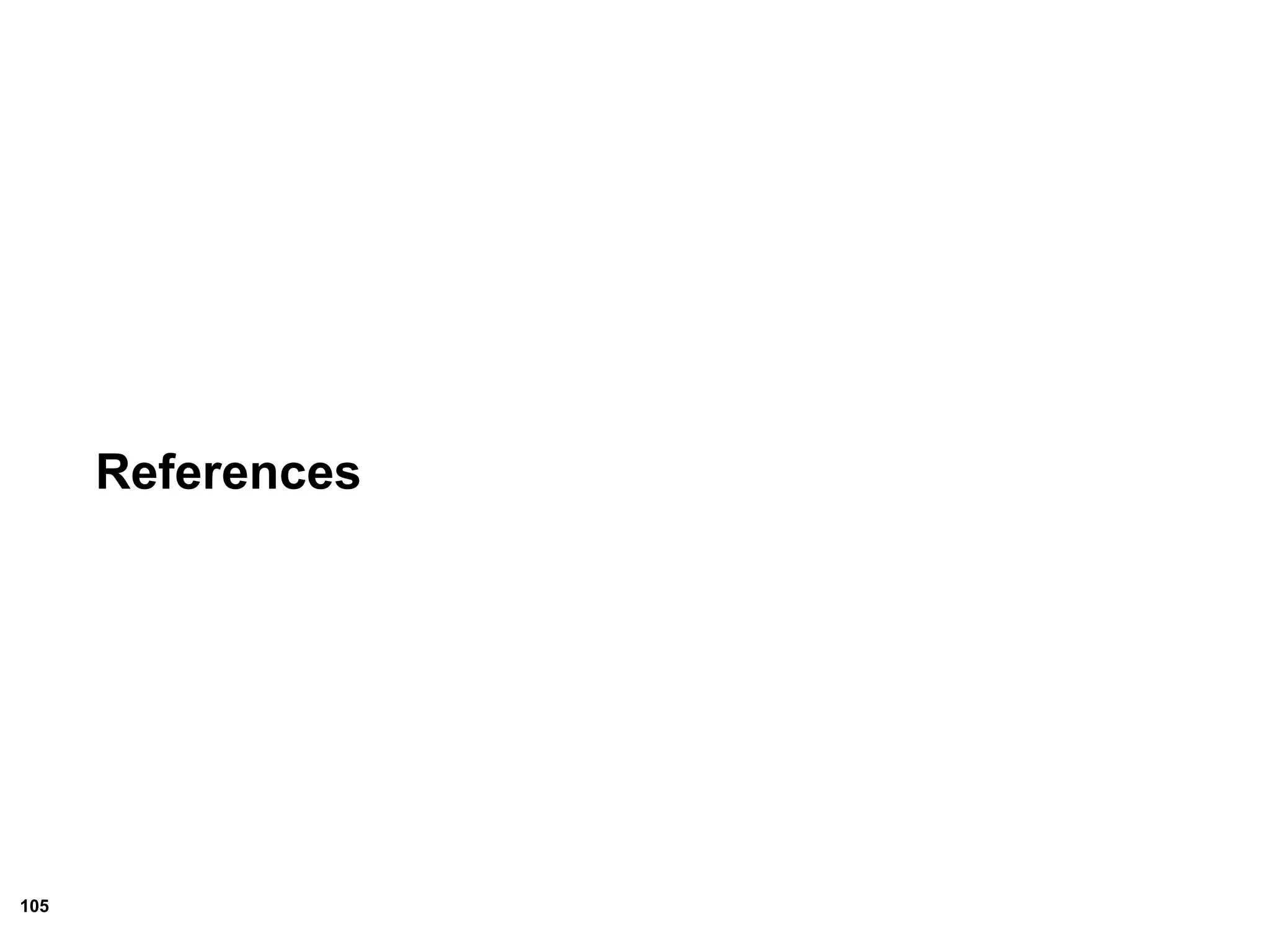 105
References
 