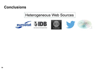 99
Conclusions
Heterogeneous Web Sources
 