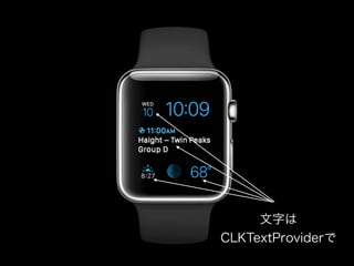 文字は
CLKTextProviderで
 