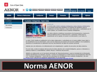 Norma AENOR
http://www.aenor.es/aenor/actualidad/actualidad/noticias.asp?campo=1&codigo=35264#
 