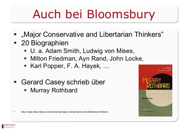 Buchvorstellung Quot Libertarian Anarchy Against The State