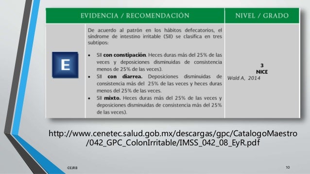 sindrome de intestino irritable gpc eyr sindrome de intestino irritable gpc eyr