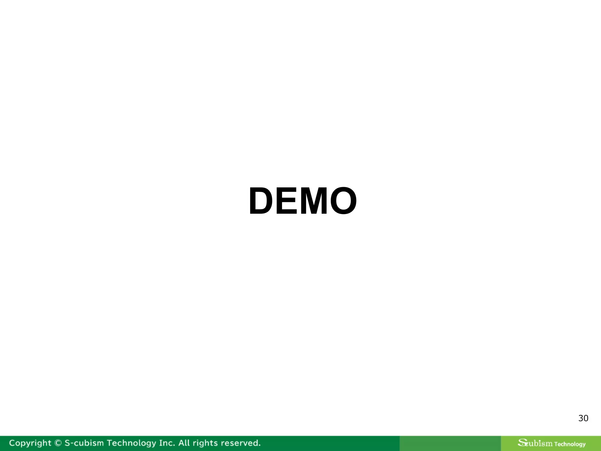 30
DEMO
 