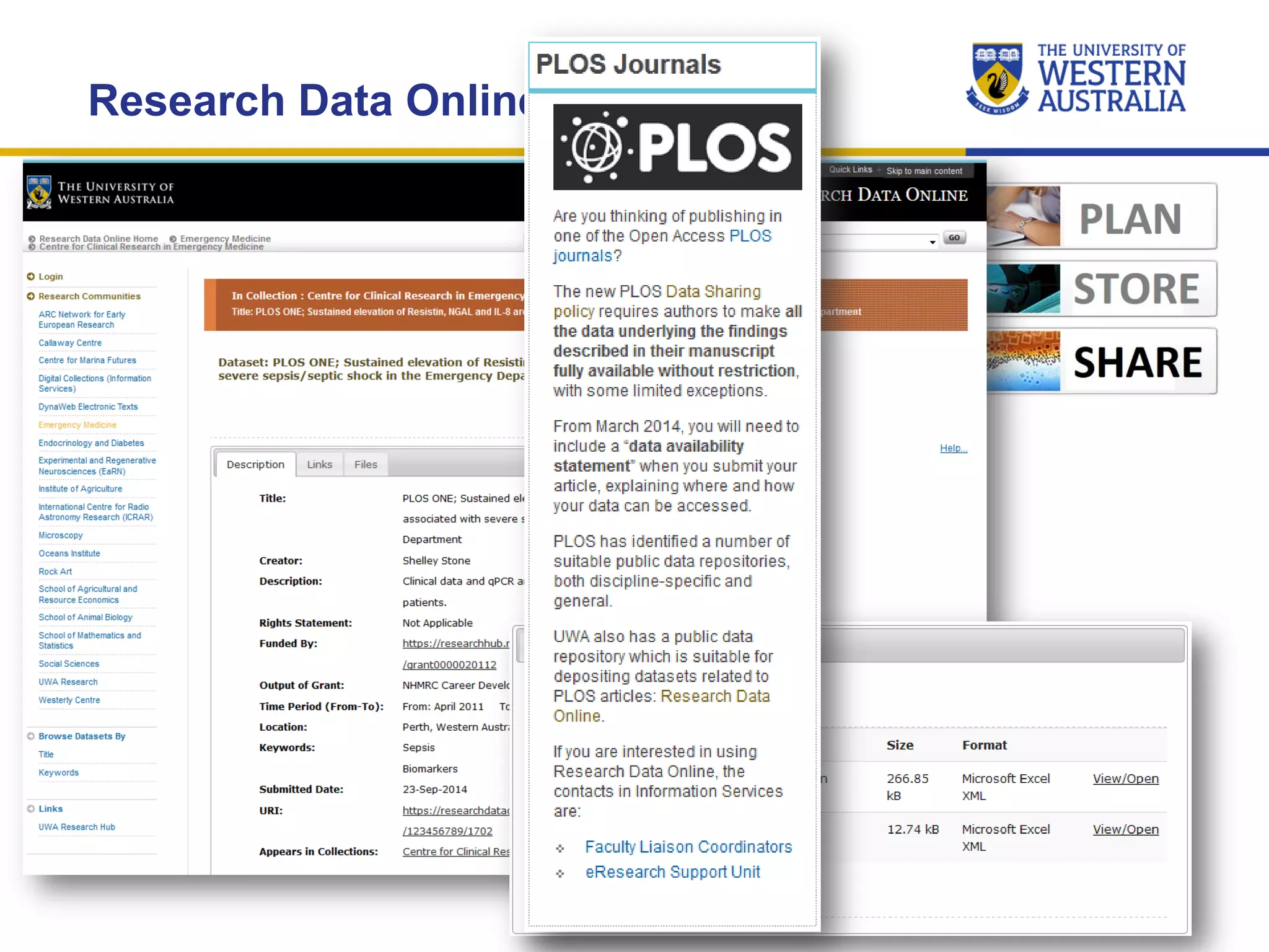Research Data Online (RDO)
 