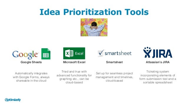 idea prioritization tools google sheets