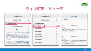 20
ウィキ町史 - ビューア
 
