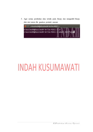 Laporan Praktikum Sistem Operasi Modul 7 dan 8 | PDF