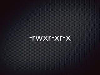 -rwxr-xr-x
 