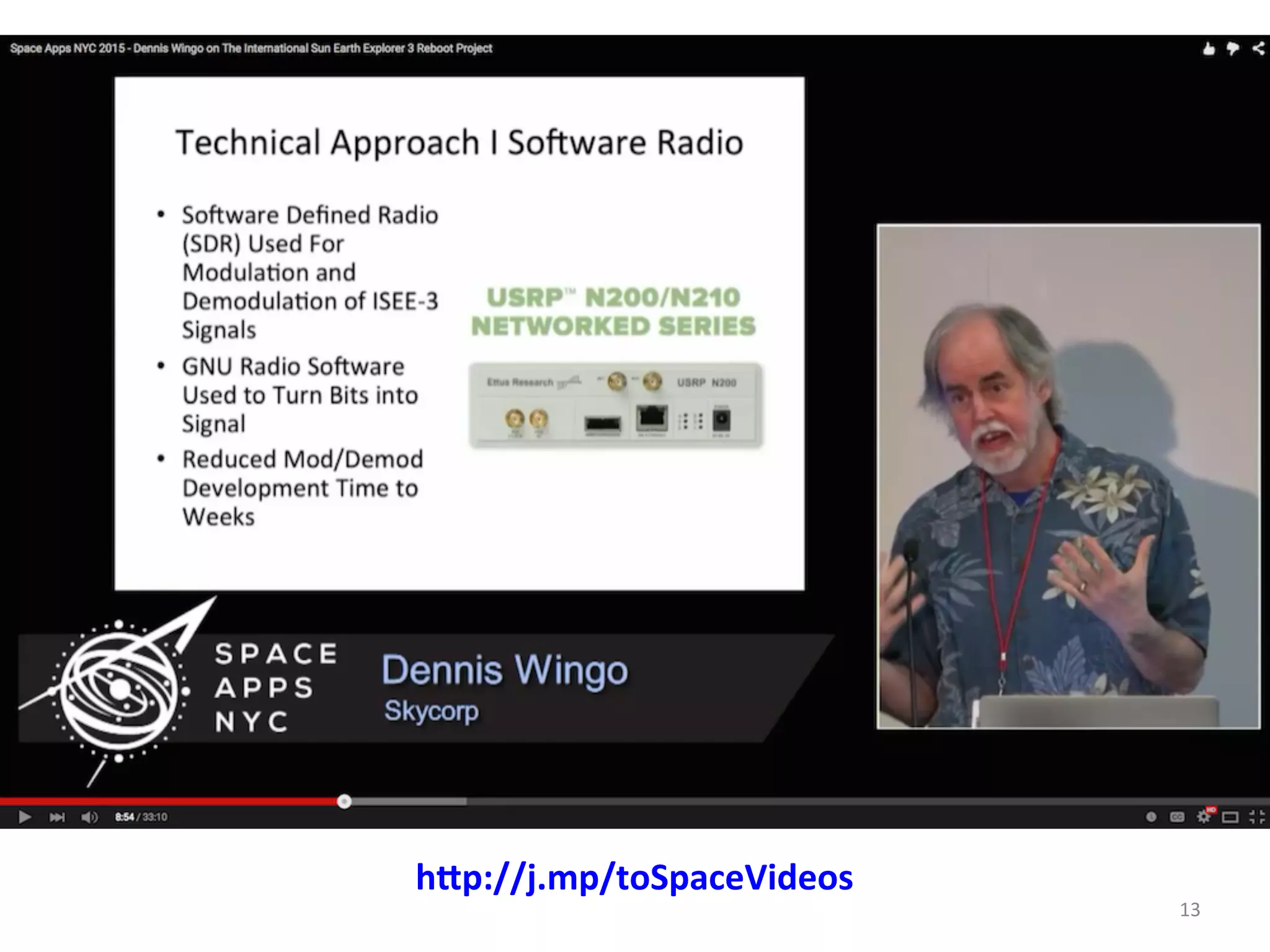 13	
  
h-p://j.mp/toSpaceVideos	
  
 