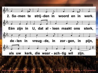 Heer wat een voorrecht (EL 212) t. & m. W.J. en B. Gaither; v. H. Lieberton
 