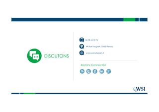 DISCUTONS
06 38 65 18 76
49 Rue Fougnet, 33600 Pessac
www.wsicyberzen.fr
Restons Connectés!
 