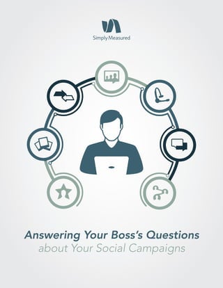Answering Your Boss’s Questions
about Your Social Campaigns
 
