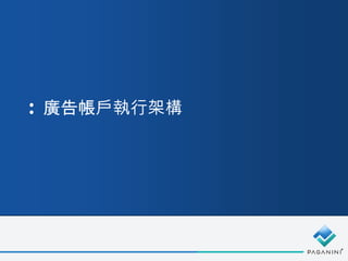 廣告帳戶執行架構
 