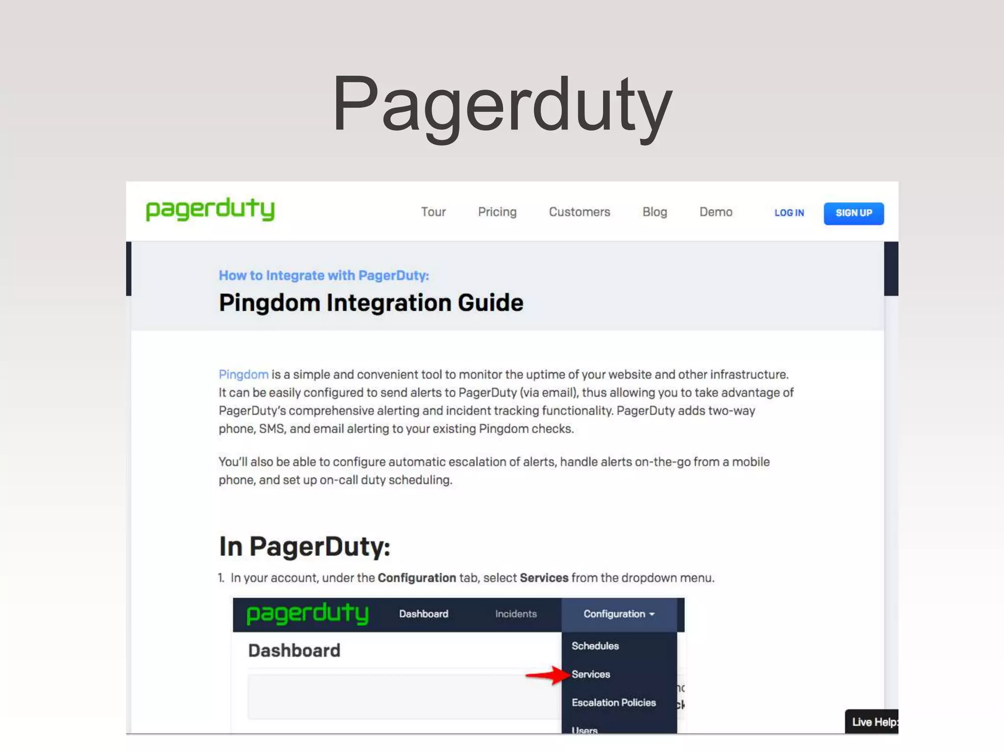 Pagerduty
 
