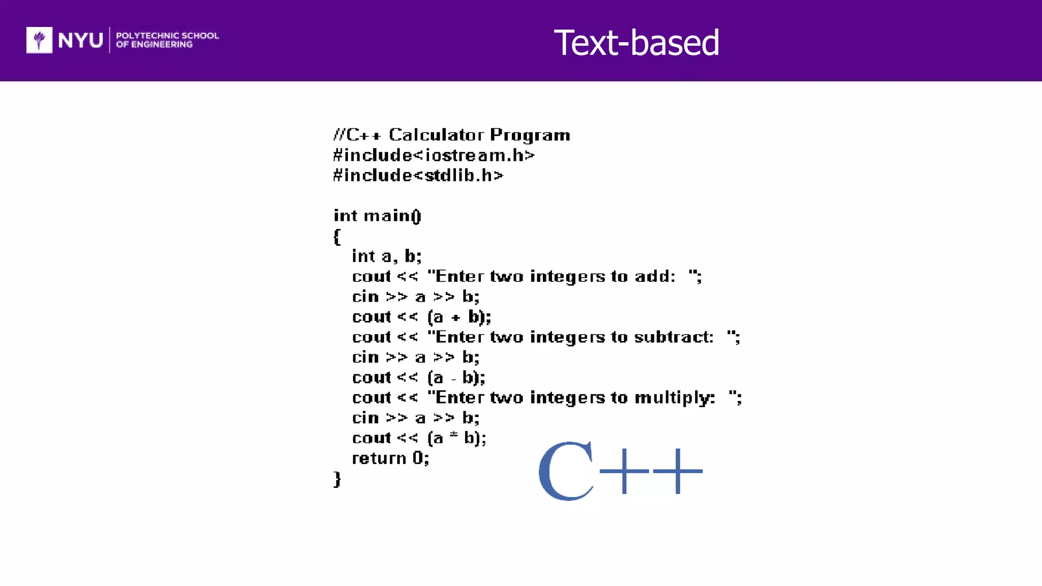 Text-based
 