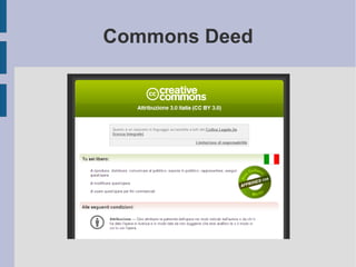 Commons Deed
 