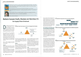 Balans tussen Cash, Kosten en Service - De Supply Chain Driehoek