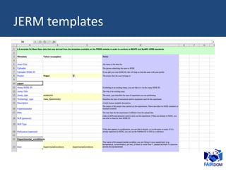 JERM templates
 