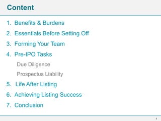 Building An IPO Project Management Team | PDF
