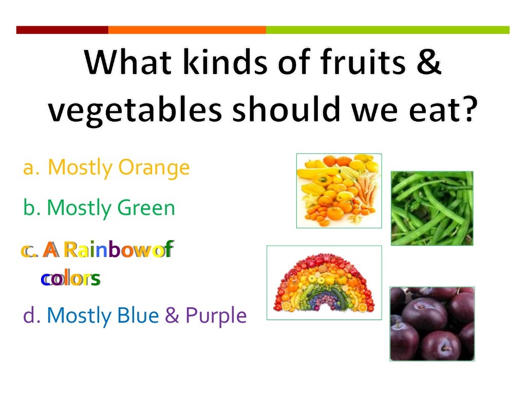 Daily intake of fruit & vegetables primary school prese…