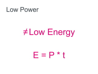 Low Power Examples Overview of Low Power Wide Area Networks | PDF