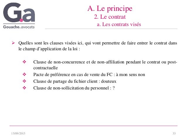 Petit Dejeuner Loi Macron Et Franchise Gouache Avocats