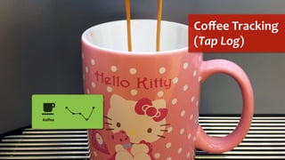 17.09.15	
   andreas-­‐schreiber.net	
   13	
  
Coﬀee	
  Tracking	
  
(Tap	
  Log)	
  
 