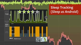17.09.15	
   andreas-­‐schreiber.net	
   17	
  
Sleep	
  Tracking	
  
(Sleep	
  as	
  Android)	
  
 